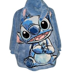 Disney Blue Hooded Sweatshirt with Character Design